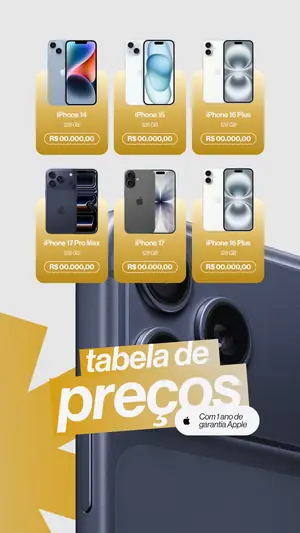 Tabela de preços